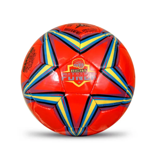 RightPunch Red Soccer Ball
