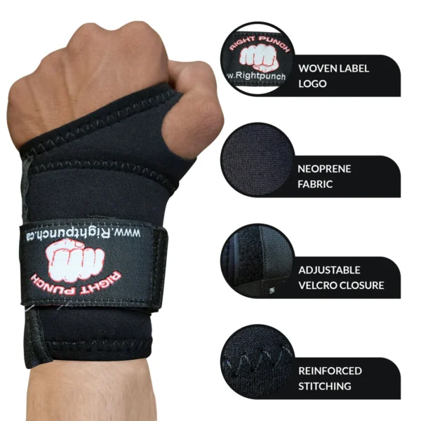 RightPunch Weightlifting Hand Wraps - Image 4