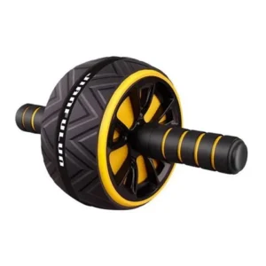 RightPunch Ab Roller Wheel for Home Workouts Yellow