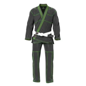 RightPunch Gray BJJ Uniform With Free Belt
