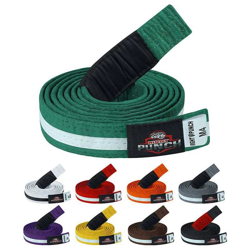 RightPunch BJJ Stripe Belts for Kids 2 RightPunch BJJ Stripe Belts for Kids - Image 2