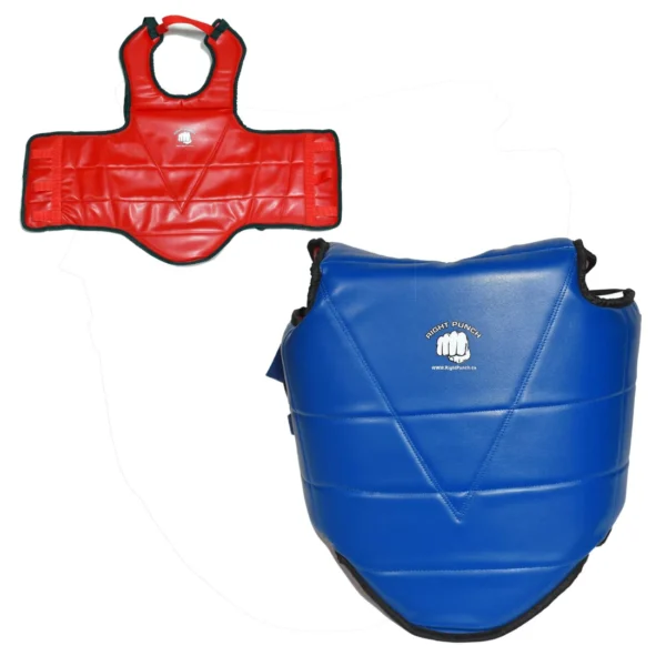 RightPunch Taekwondo and Karate Chest Guard Blue - Image 2