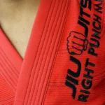 RightPunch Red Bjj Gi for Kids With Free Belt