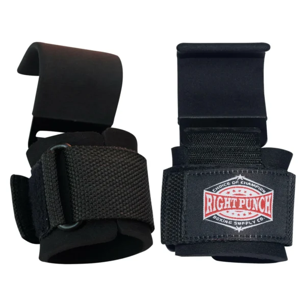 Right Punch Weight Lifting Hook Straps - Image 3