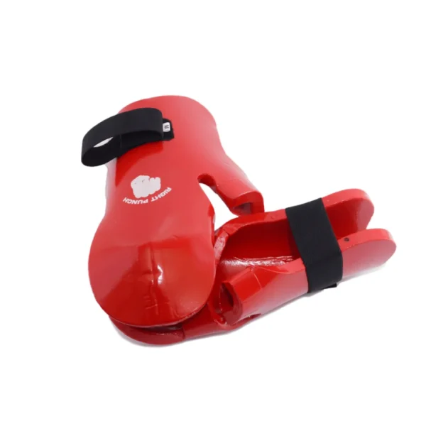 RightPunch Red Karate and Taekwondo Gloves