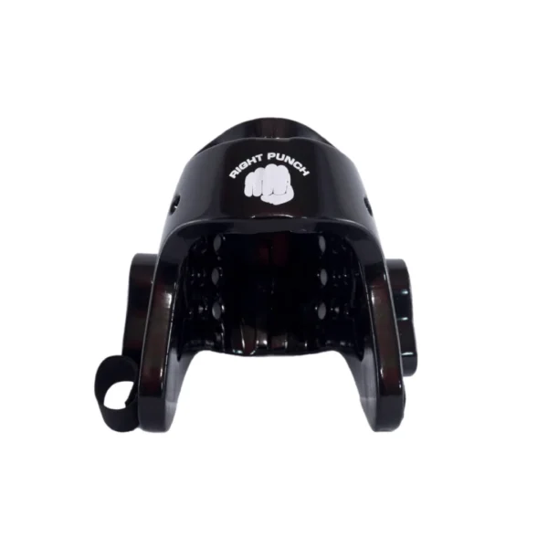 RightPunch Karate and Taekwondo Head Guard Black