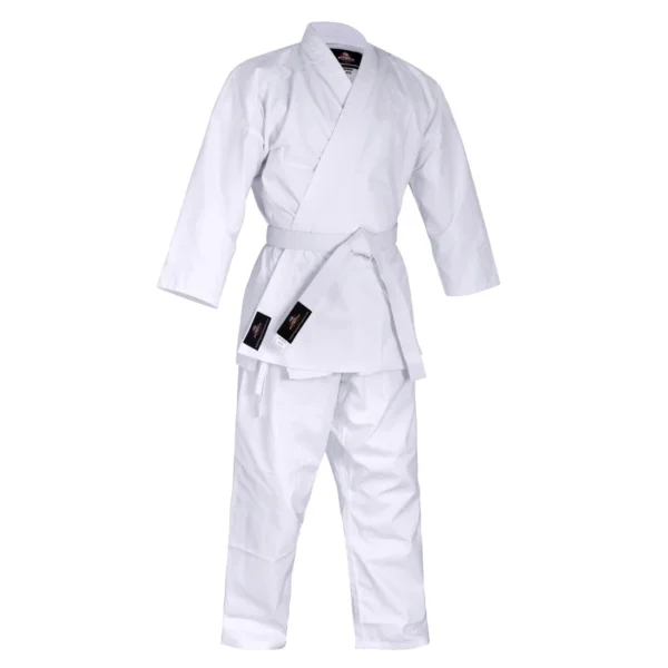 RightPunch White Karate Uniform 8oz With Free Belt - Image 3