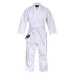 White 8oz Karate Uniform with Free Belt