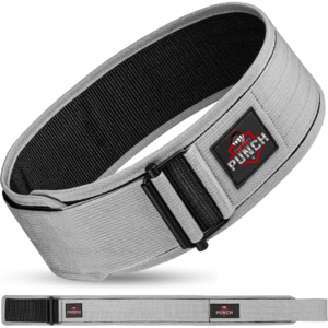 RightPunch Gray Self Locking Gym Belt