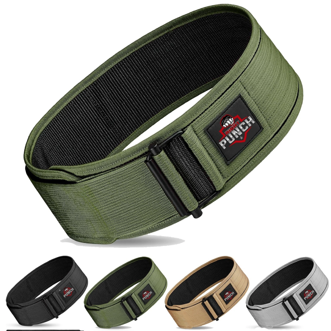 RightPunch Black Self Locking Gym Belt 2 RightPunch Black Self Locking Gym Belt - Image 2